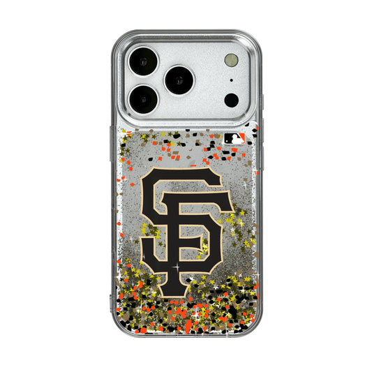 San Francisco Giants Confetti Glitter Phone Case for Apple iPhone