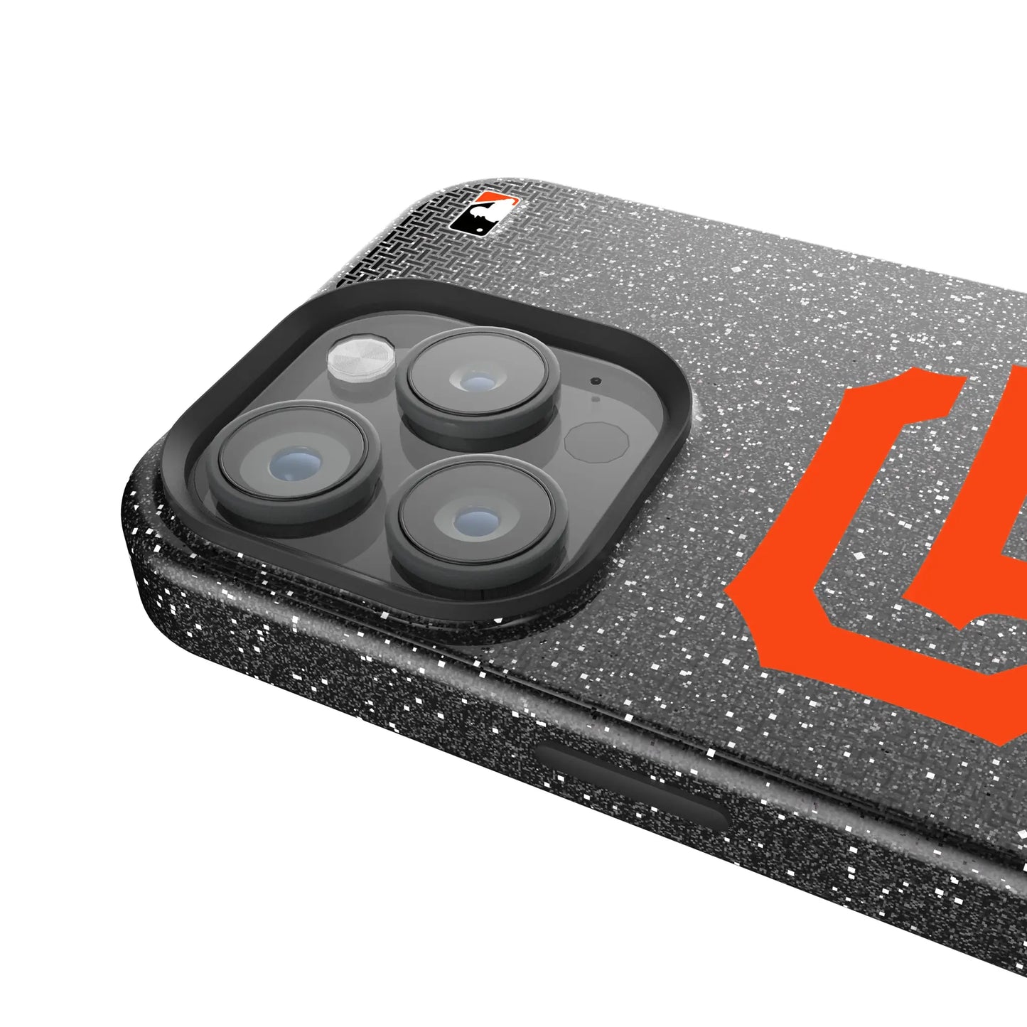 San Francisco Giants Linen Black Bling Phone Case for Apple iPhone