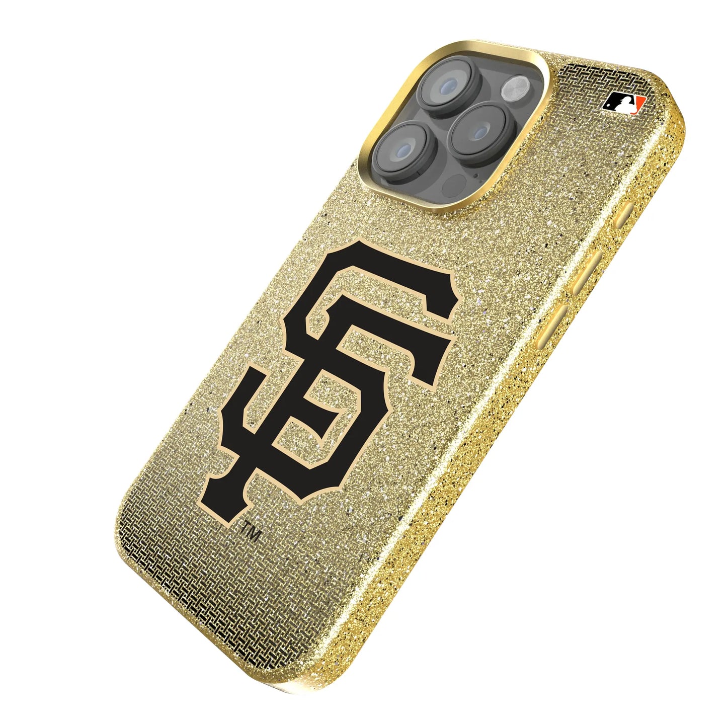 San Francisco Giants Linen Bling Phone Case for Apple iPhone