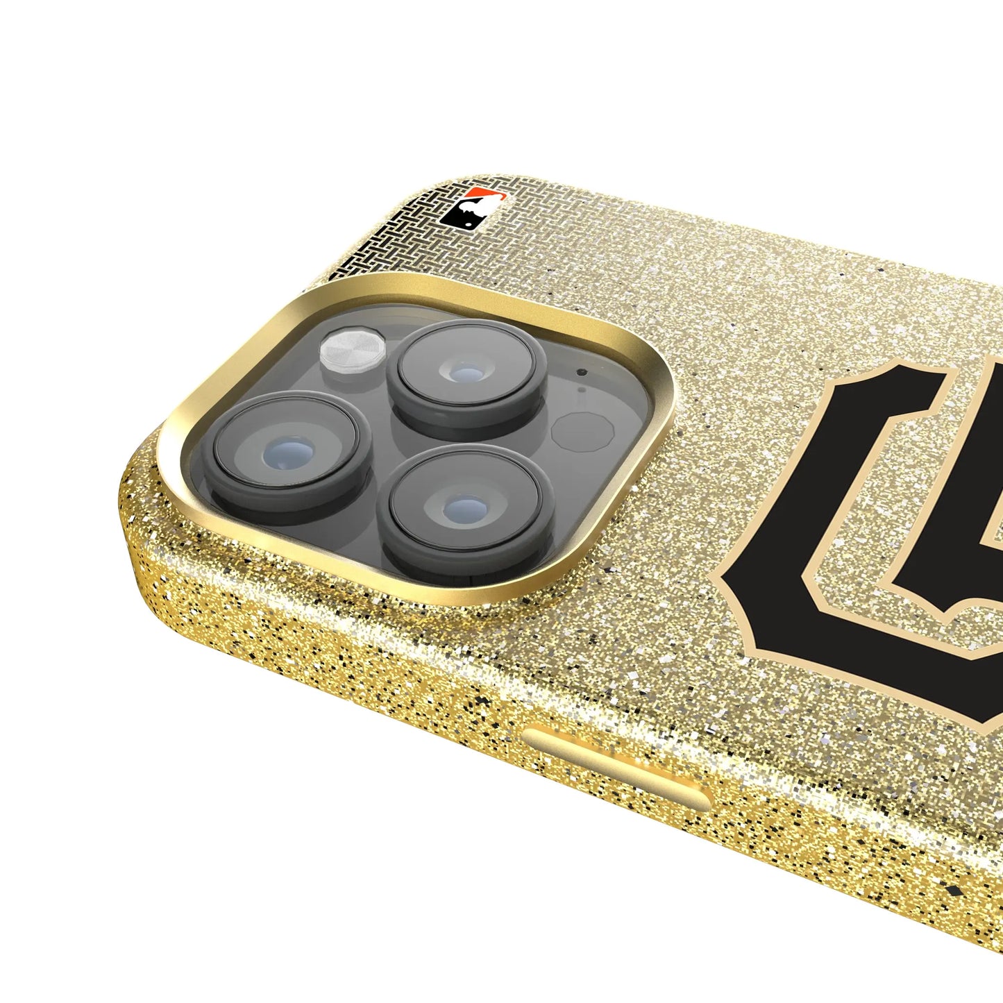 San Francisco Giants Linen Bling Phone Case for Apple iPhone