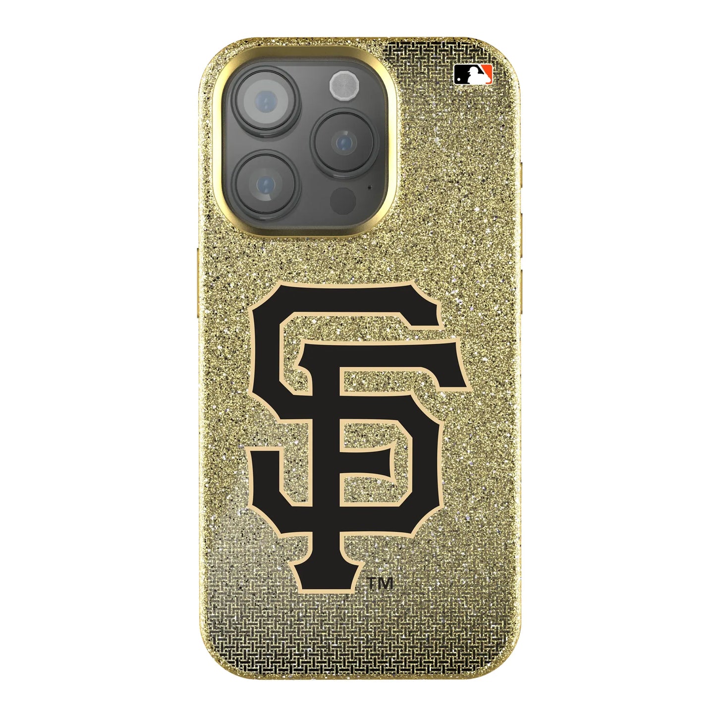 San Francisco Giants Linen Bling Phone Case for Apple iPhone