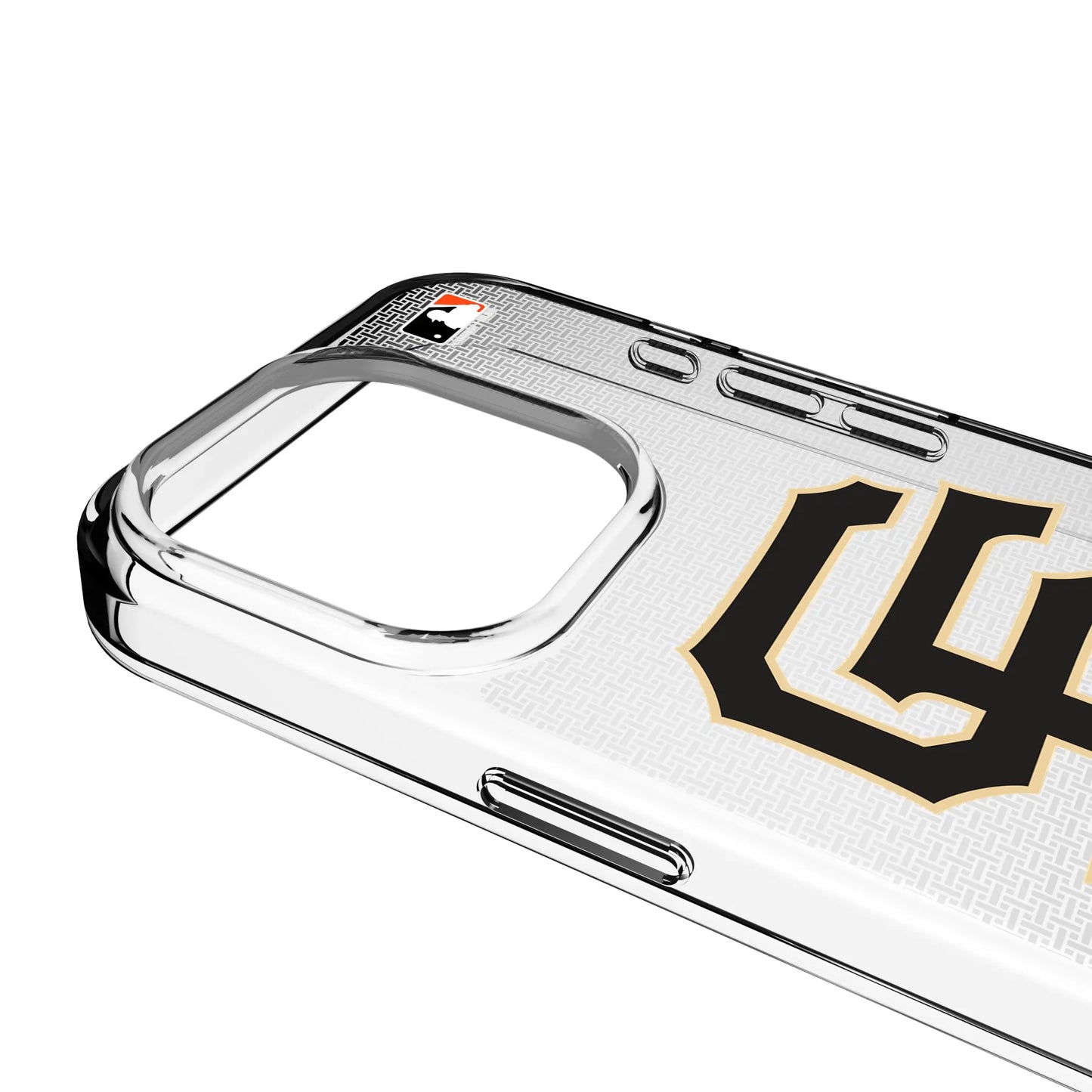 San Francisco Giants Linen Clear Phone Case for Apple iPhone