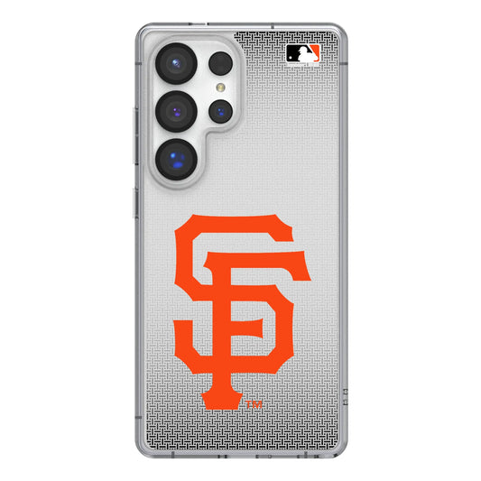 San Francisco Giants Linen Clear Phone Case for Samsung Galaxy