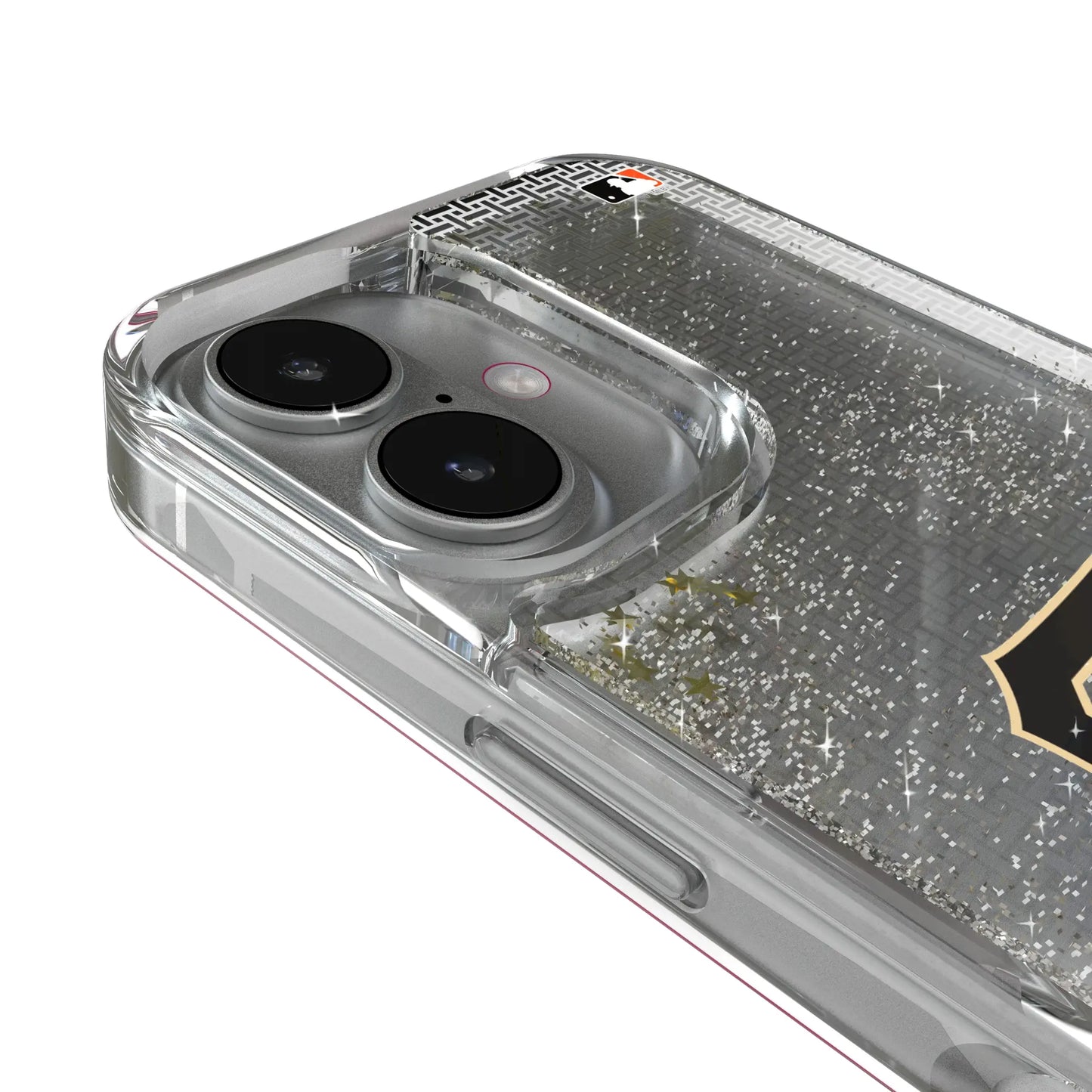 San Francisco Giants Linen Glitter Phone Case for Apple iPhone