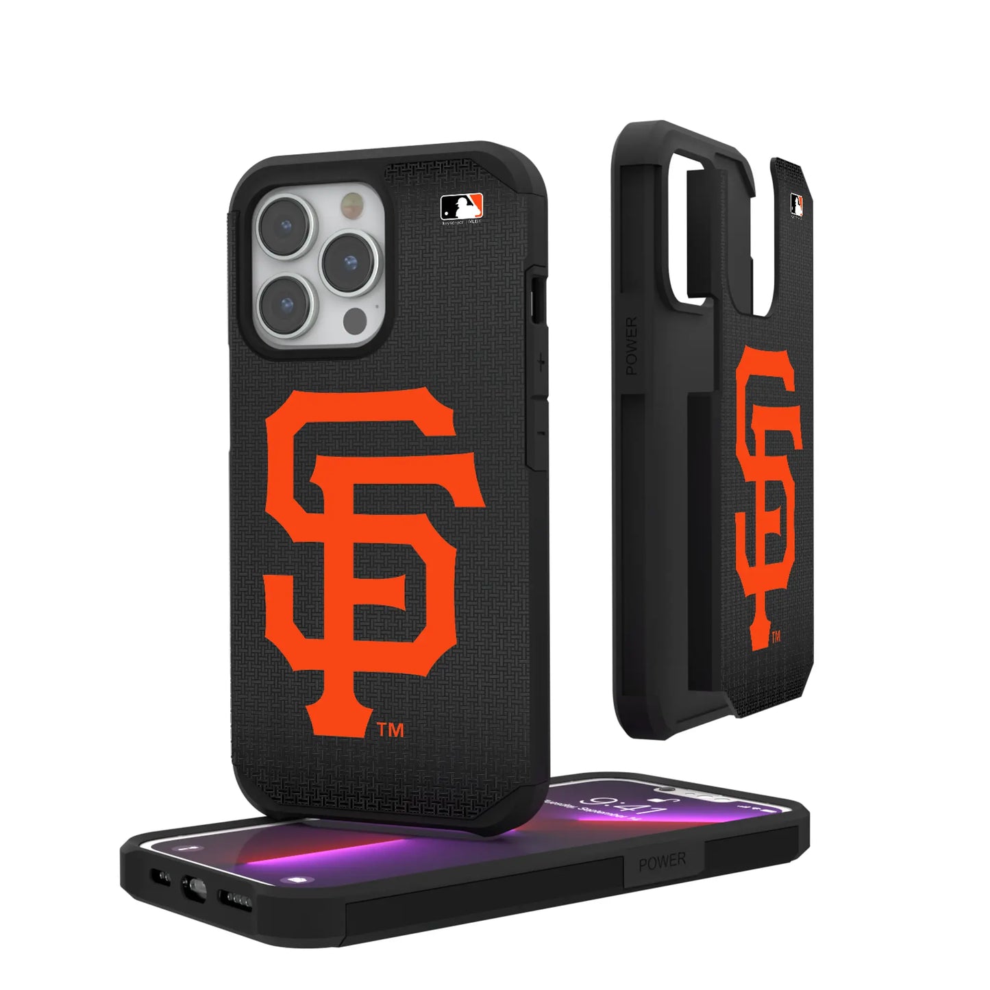 San Francisco Giants Linen Rugged Phone Case for Apple iPhone