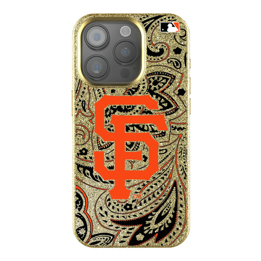 San Francisco Giants Paisley Bling Phone Case for Apple iPhone
