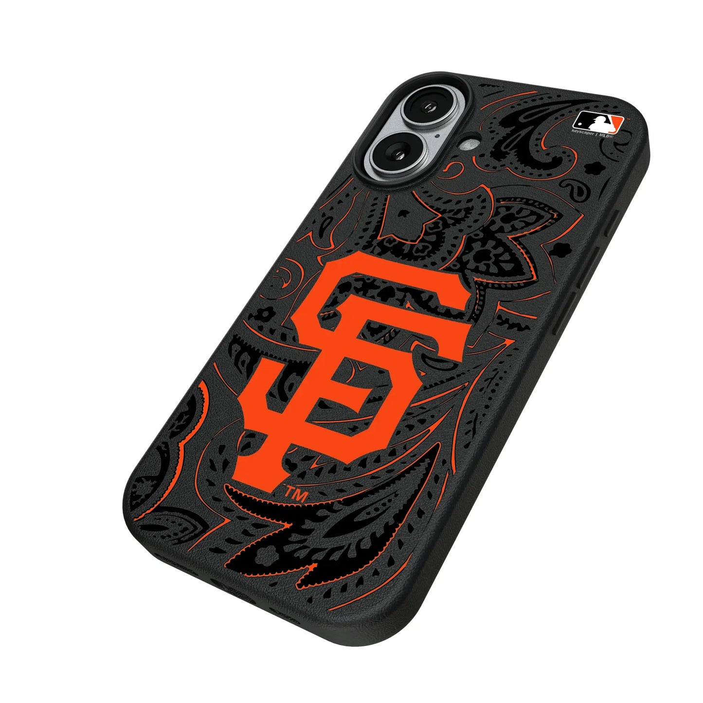 San Francisco Giants Paisley MagSafe Compatible Phone Case for Apple iPhone