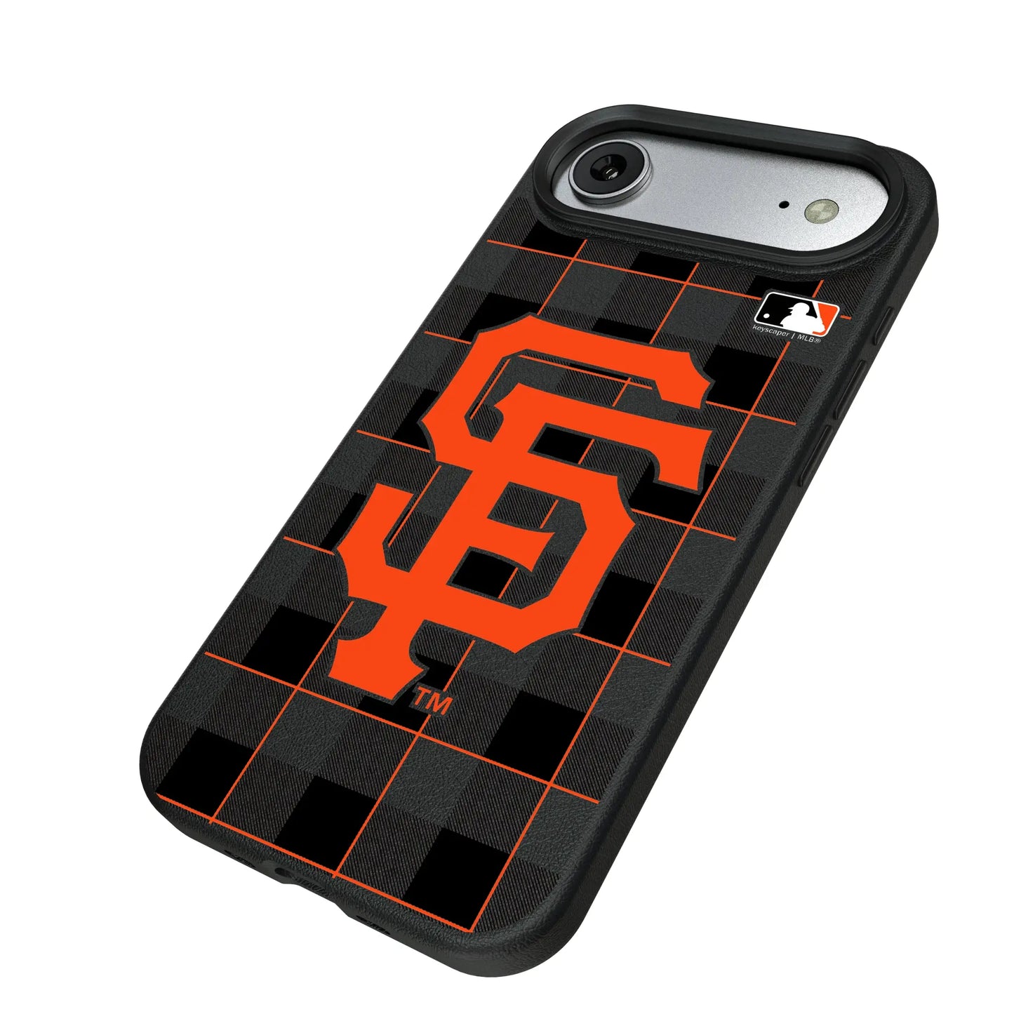 San Francisco Giants Plaid MagSafe Compatible Phone Case for Apple iPhone