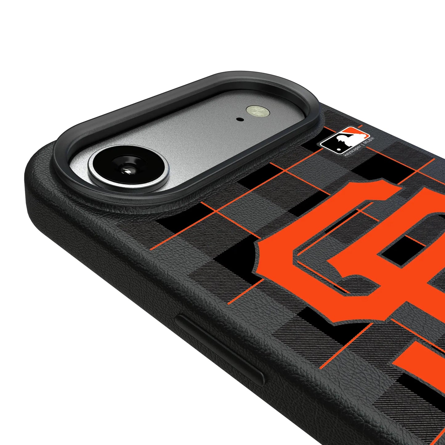 San Francisco Giants Plaid MagSafe Compatible Phone Case for Apple iPhone