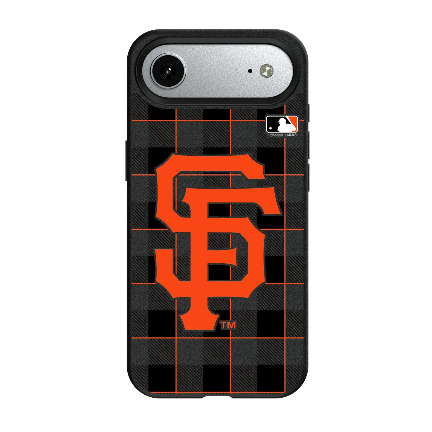 San Francisco Giants Plaid MagSafe Compatible Phone Case for Apple iPhone