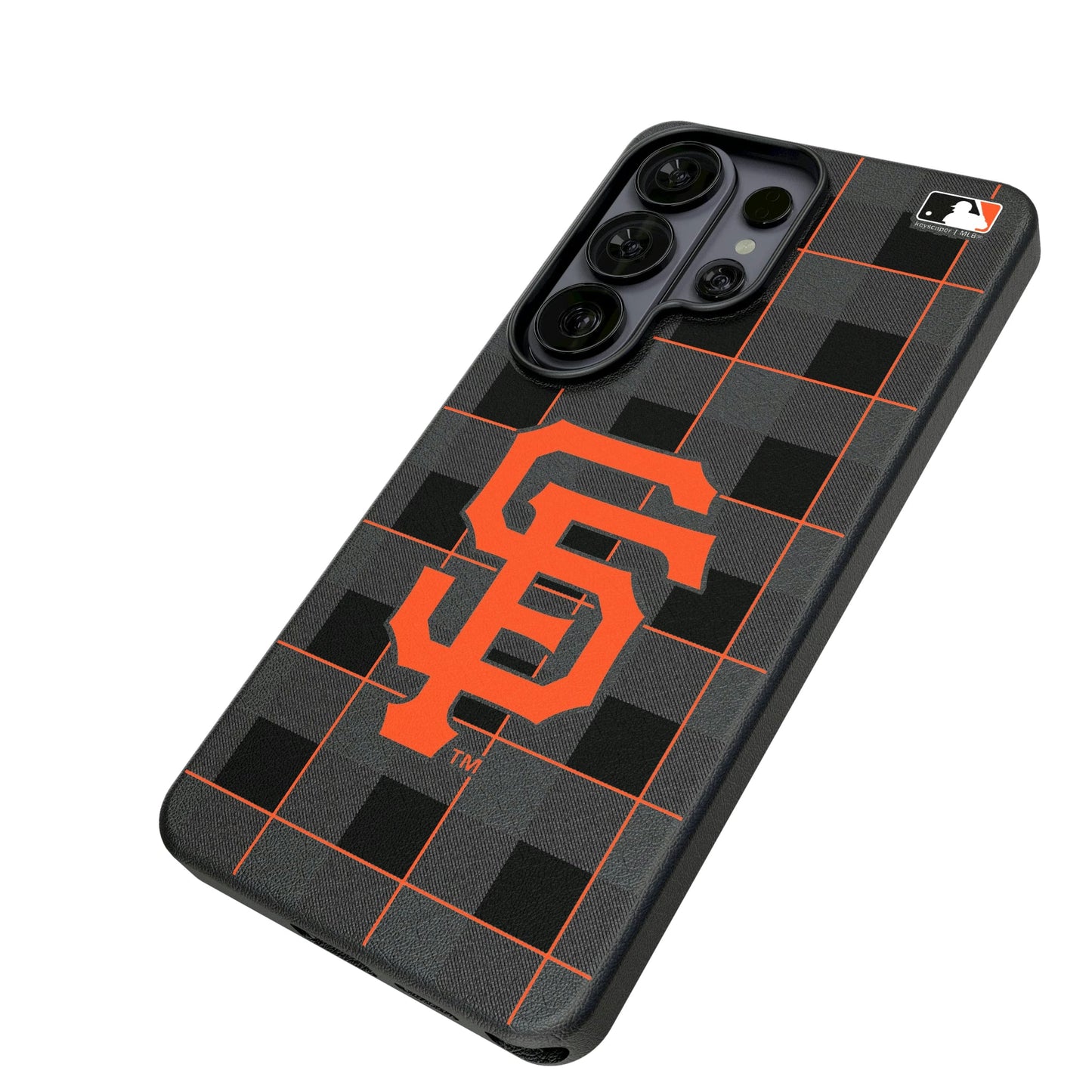 San Francisco Giants Plaid MagSafe Compatible Phone Case for Samsung Galaxy 26 Series