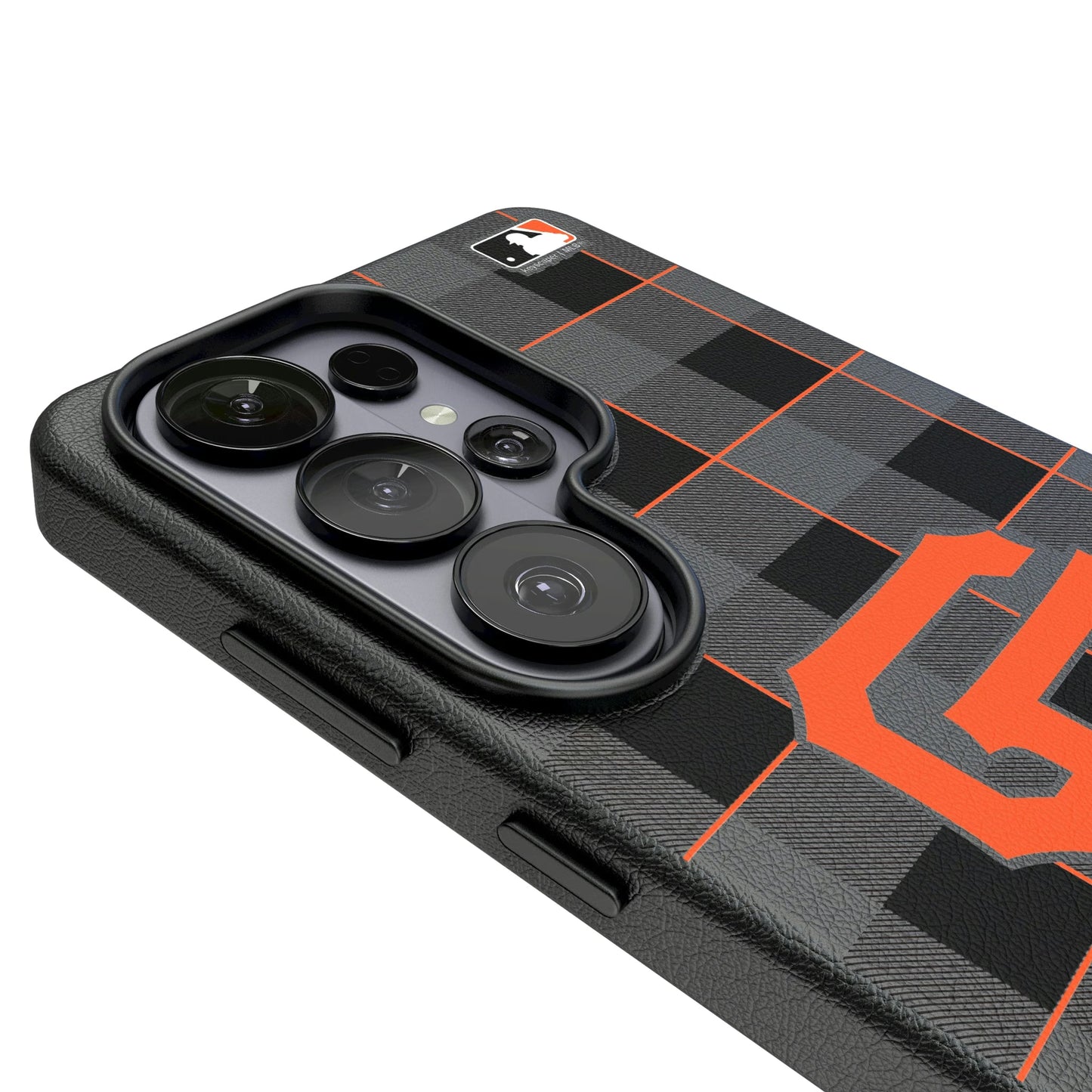 San Francisco Giants Plaid MagSafe Compatible Phone Case for Samsung Galaxy 26 Series