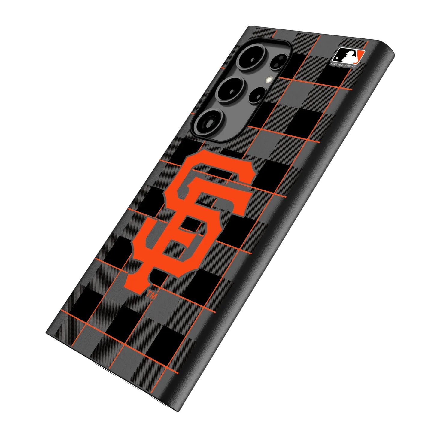 San Francisco Giants Plaid MagSafe Compatible Phone Case for Samsung Galaxy