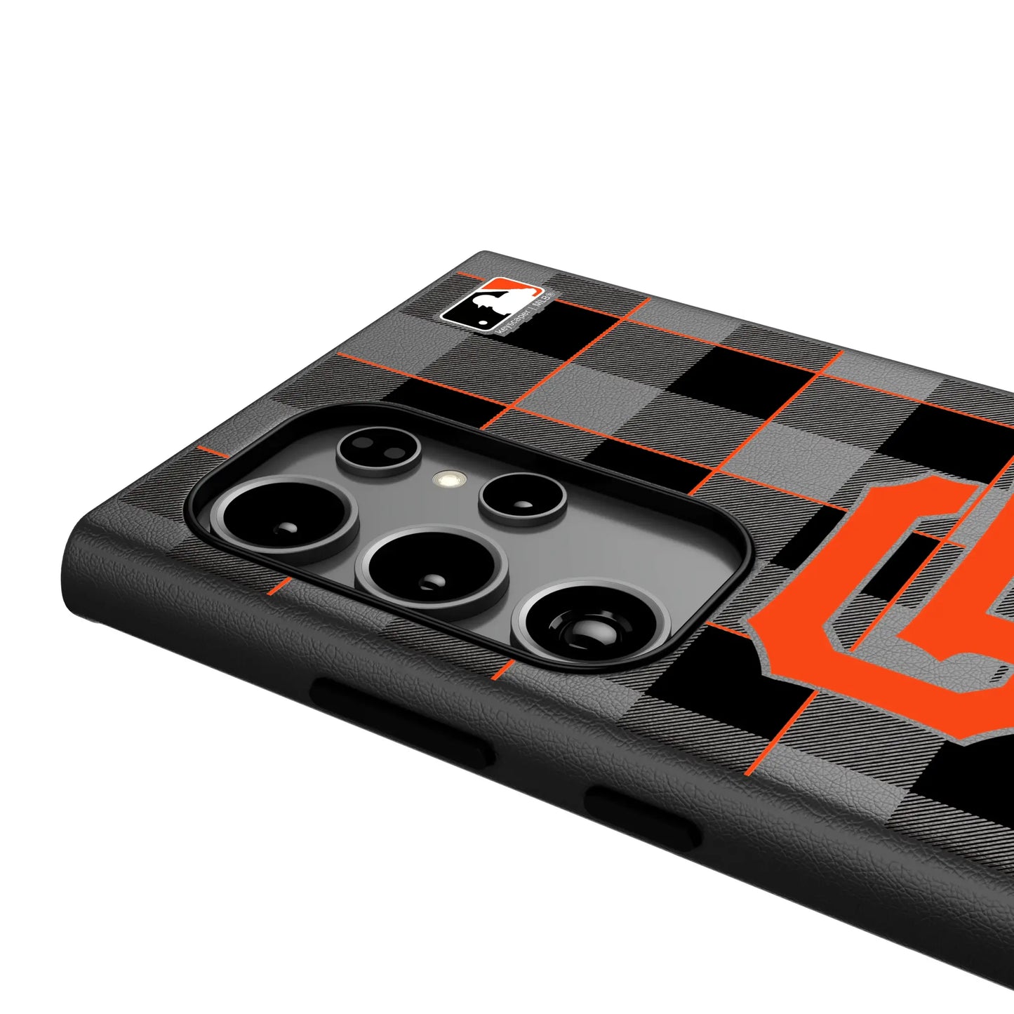 San Francisco Giants Plaid MagSafe Compatible Phone Case for Samsung Galaxy