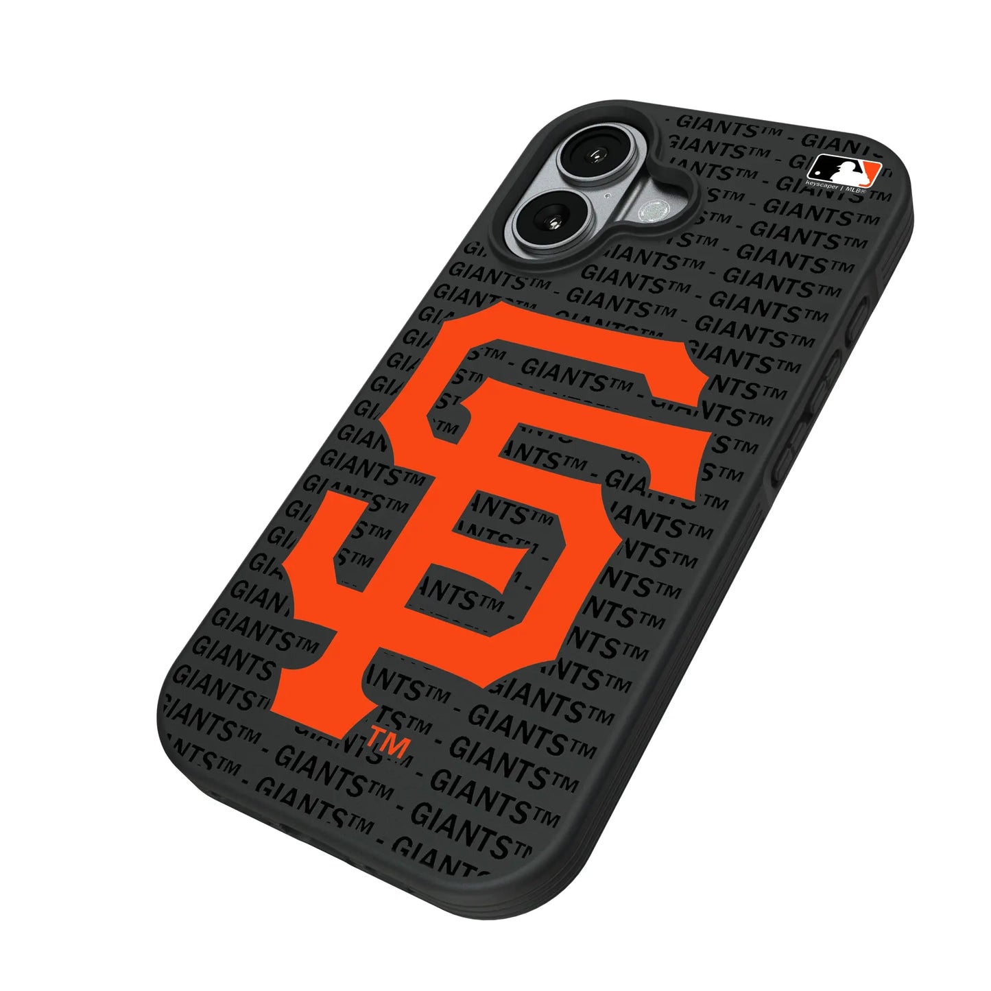 San Francisco Giants Text Backdrop Bump Phone Case for Apple iPhone