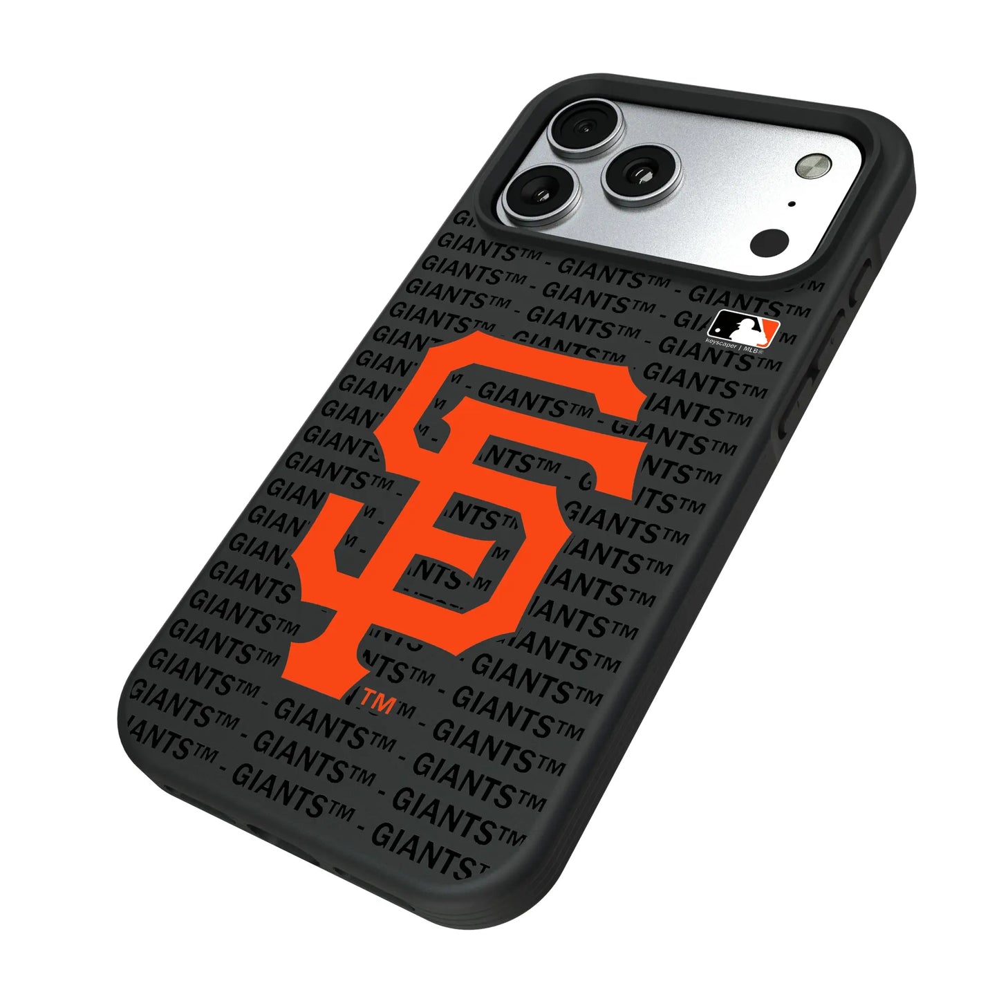San Francisco Giants Text Backdrop Bump Phone Case for Apple iPhone