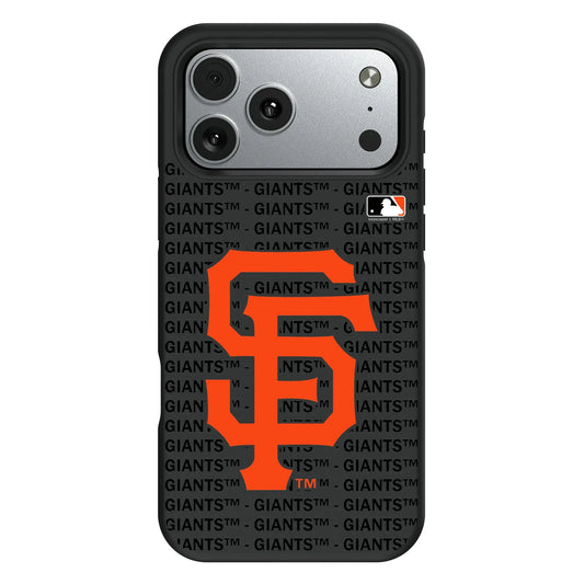 San Francisco Giants Text Backdrop Bump Phone Case for Apple iPhone