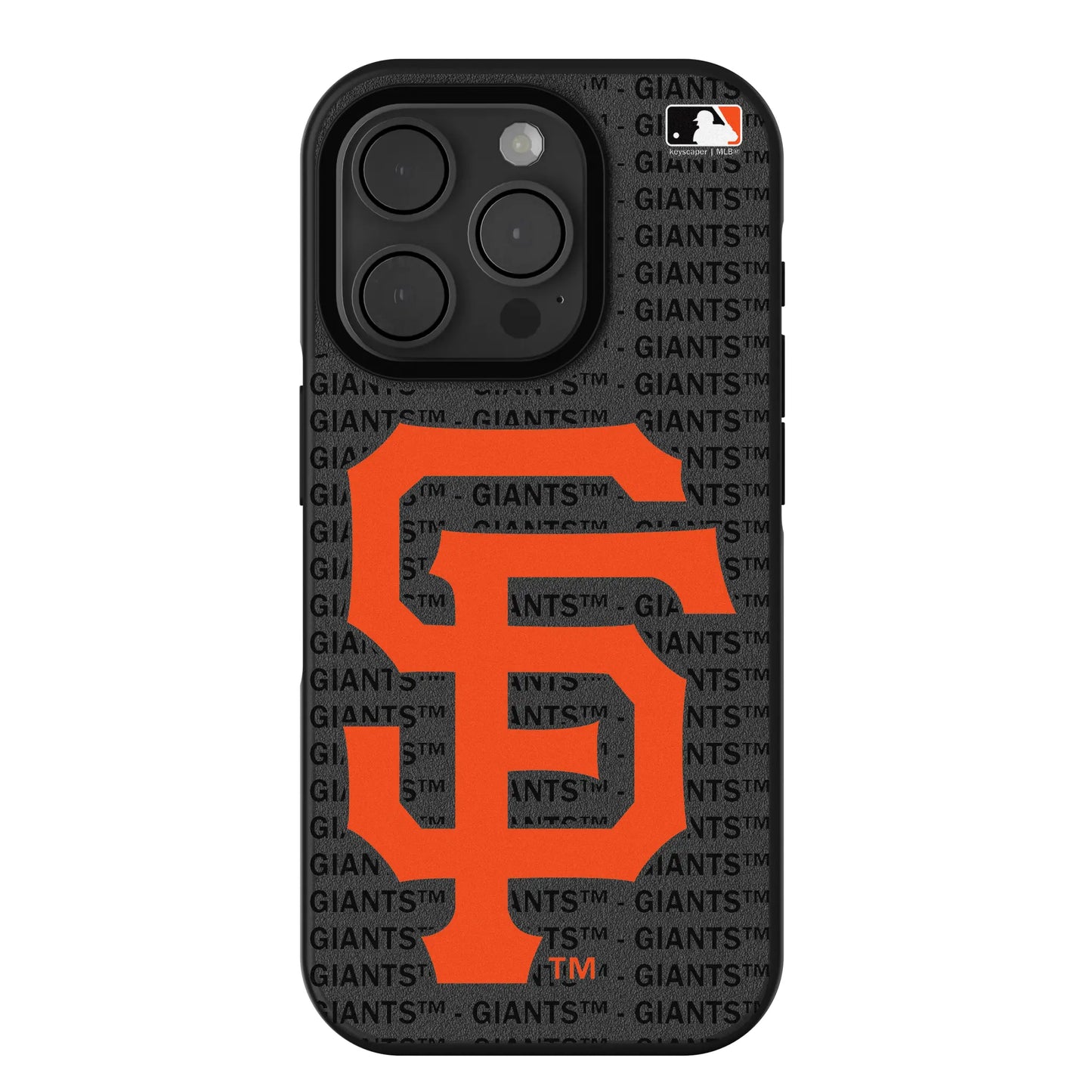 San Francisco Giants Text Backdrop Bump Phone Case for Apple iPhone
