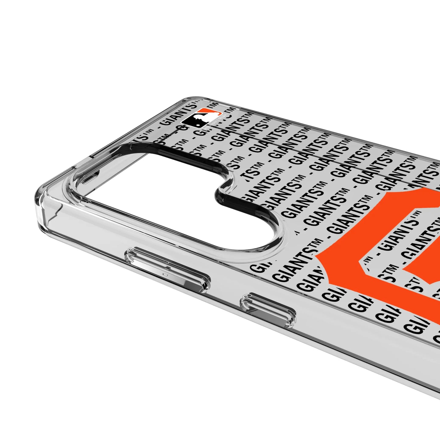 San Francisco Giants Text Backdrop Clear Phone Case for Samsung Galaxy