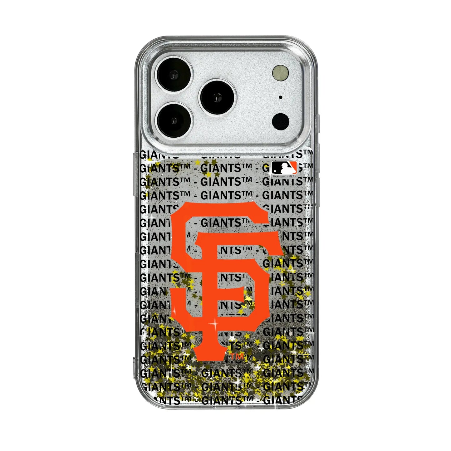 San Francisco Giants Text Backdrop Glitter Phone Case for Apple iPhone