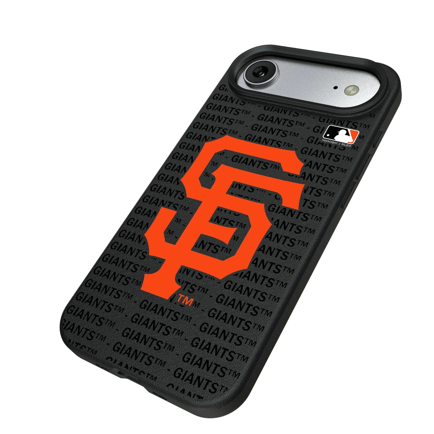 San Francisco Giants Text Backdrop MagSafe Compatible Phone Case for Apple iPhone