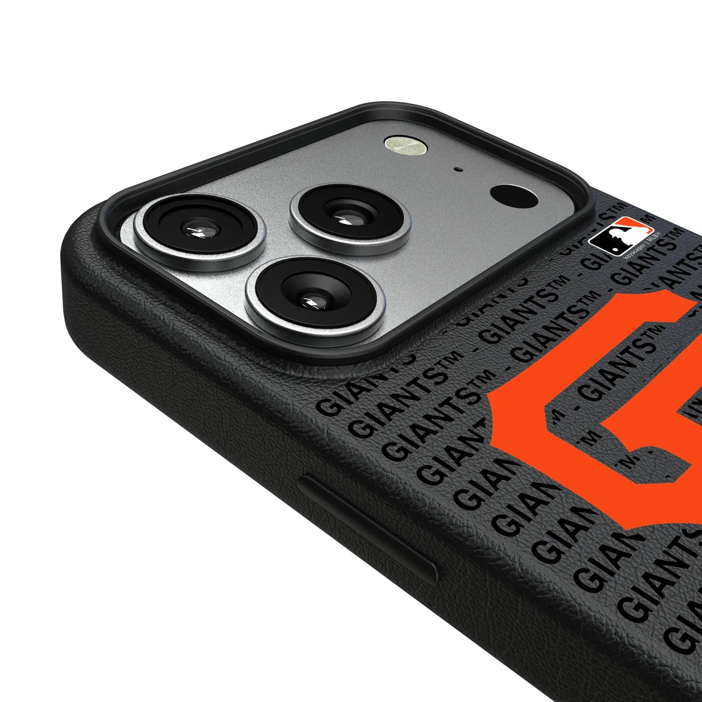 San Francisco Giants Text Backdrop MagSafe Compatible Phone Case for Apple iPhone