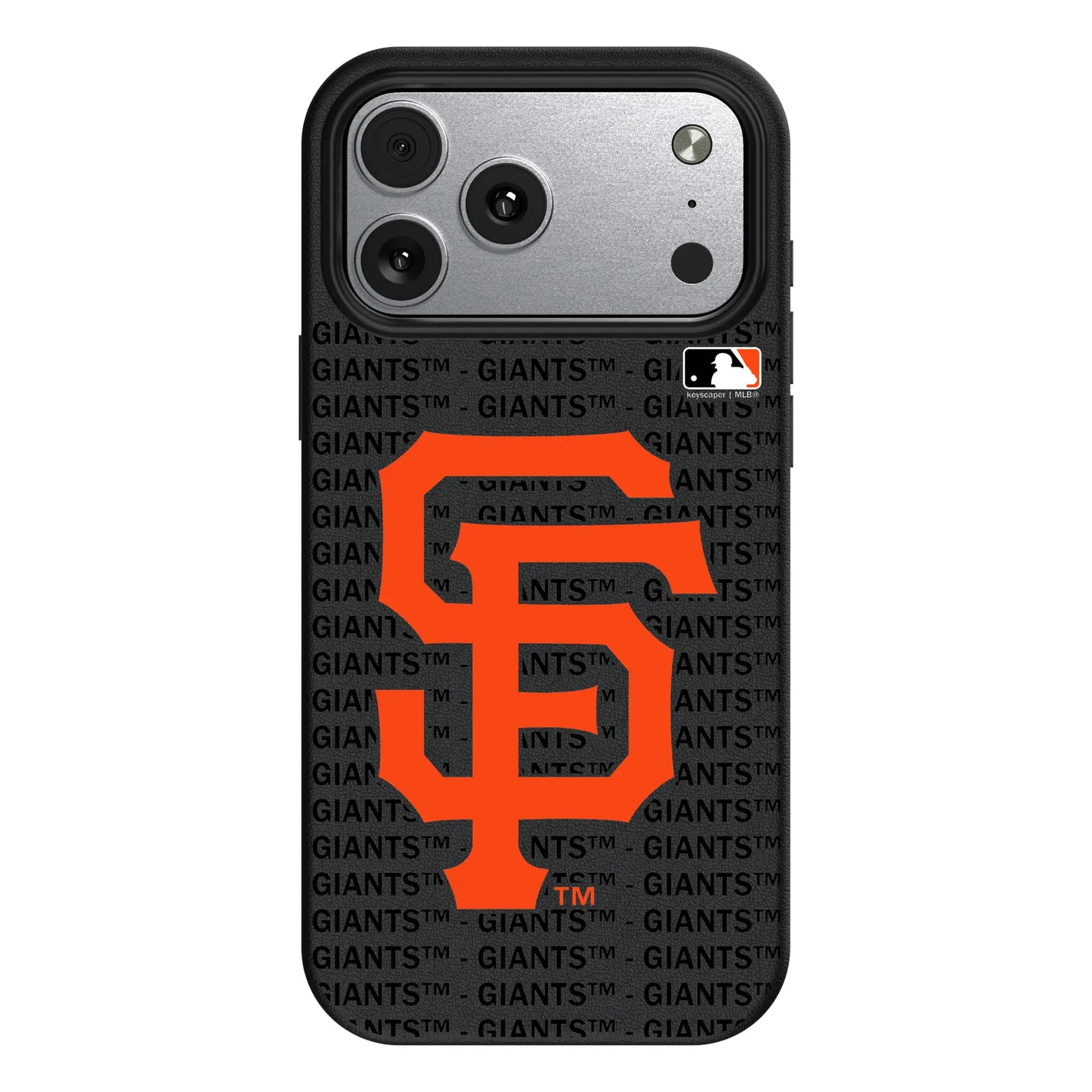San Francisco Giants Text Backdrop MagSafe Compatible Phone Case for Apple iPhone