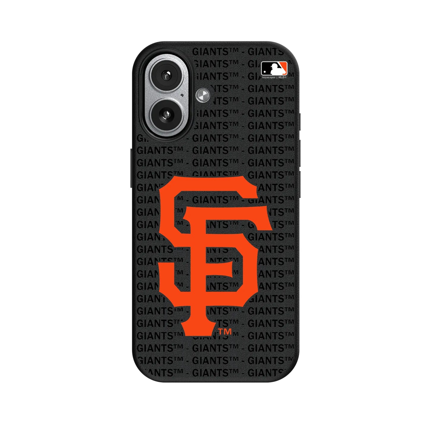 San Francisco Giants Text Backdrop MagSafe Compatible Phone Case for Apple iPhone