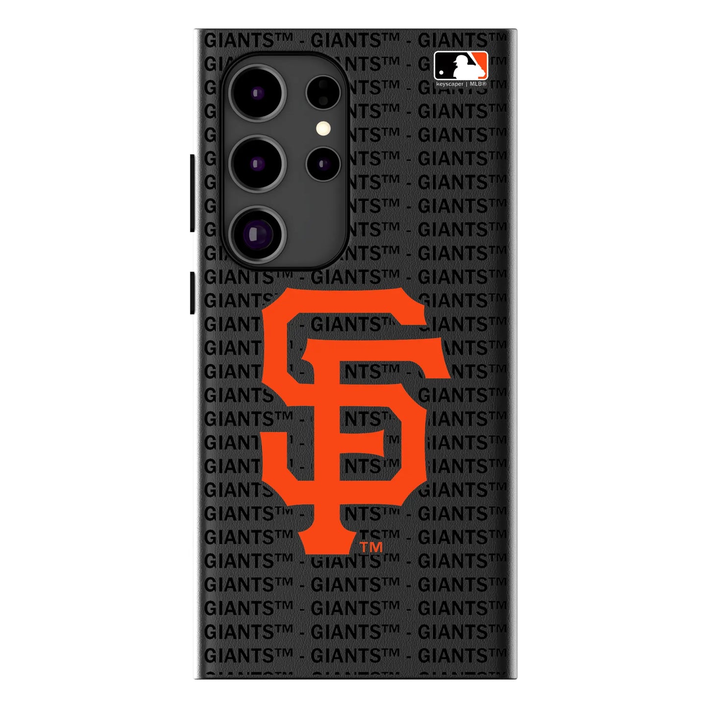 San Francisco Giants Text Backdrop MagSafe Compatible Phone Case for Samsung Galaxy