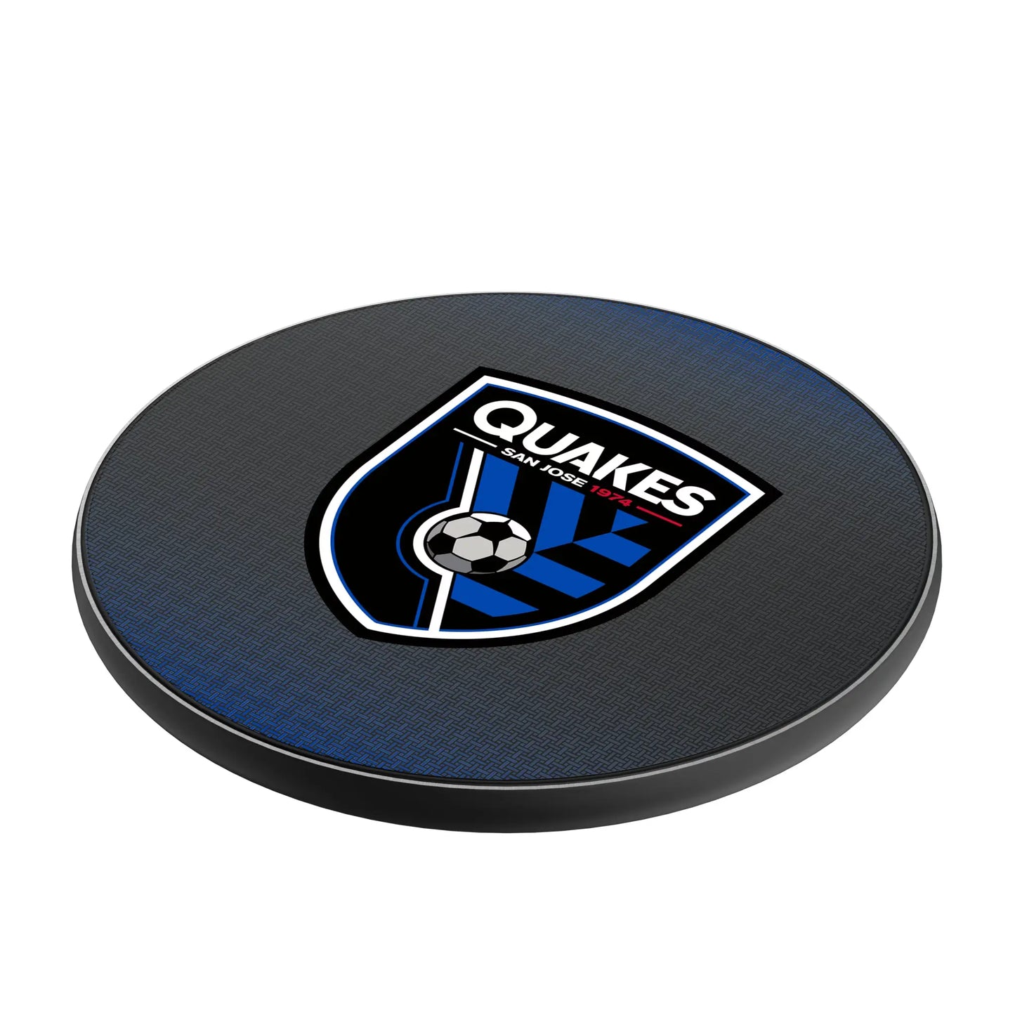 San Jose Earthquakes Linen 15-Watt Wireless Charger