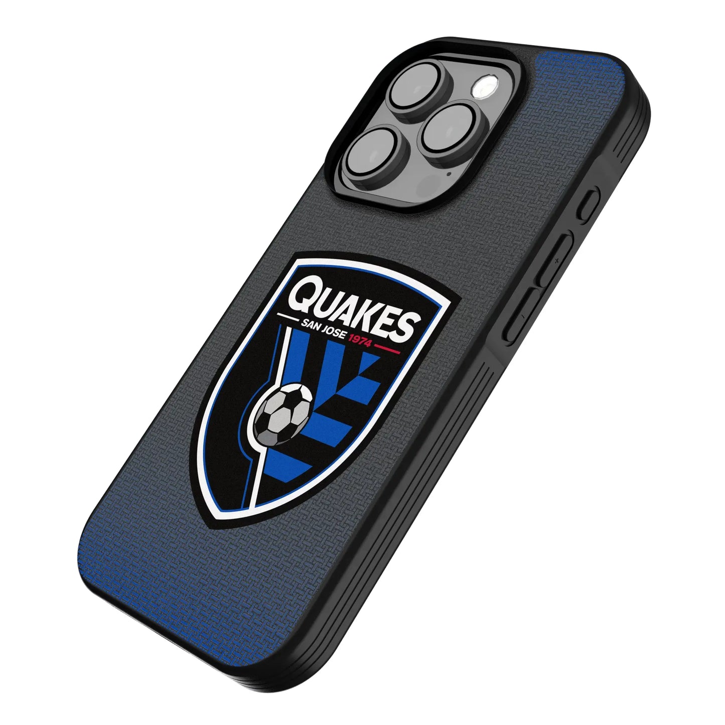 San Jose Earthquakes Linen Bump Phone Case for Apple iPhone