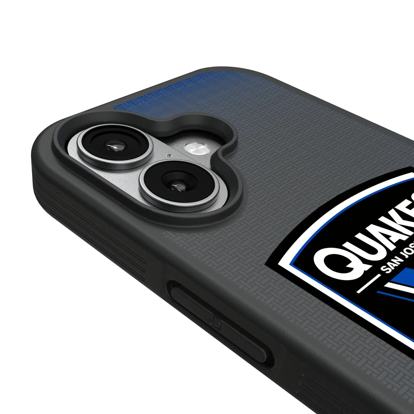 San Jose Earthquakes Linen Bump Phone Case for Apple iPhone
