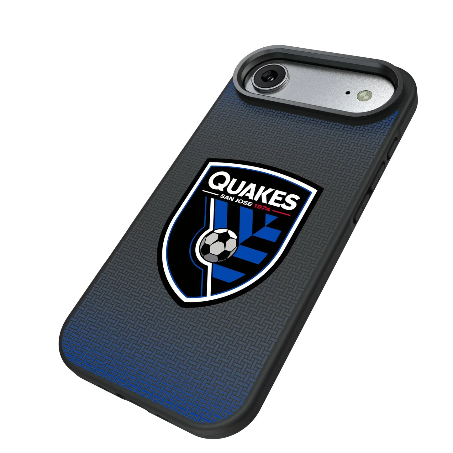 San Jose Earthquakes Linen Bump Phone Case for Apple iPhone