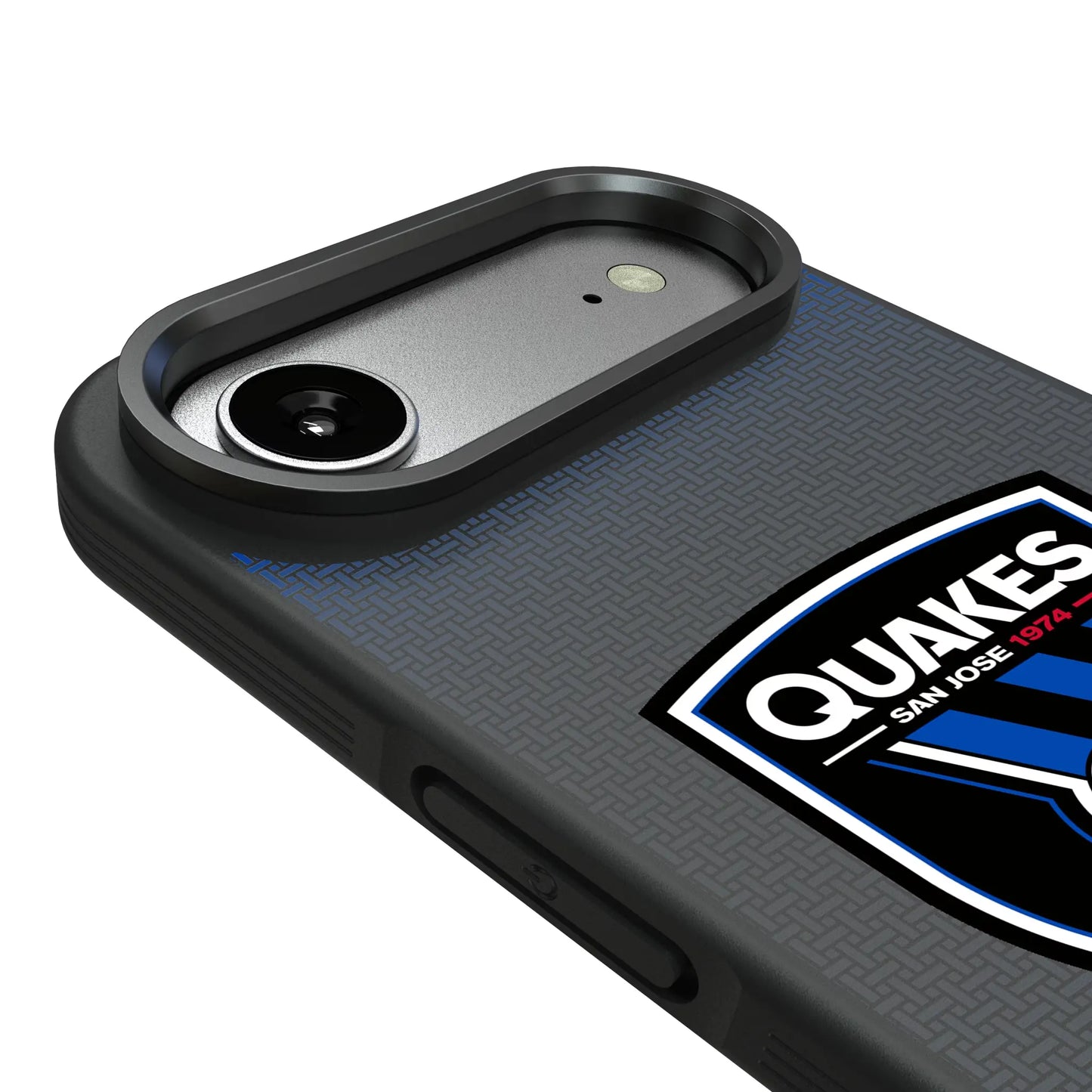 San Jose Earthquakes Linen Bump Phone Case for Apple iPhone