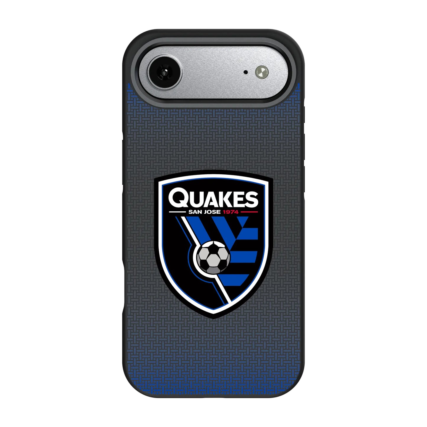 San Jose Earthquakes Linen Bump Phone Case for Apple iPhone