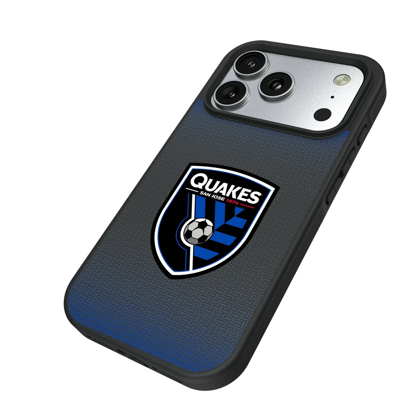 San Jose Earthquakes Linen Bump Phone Case for Apple iPhone