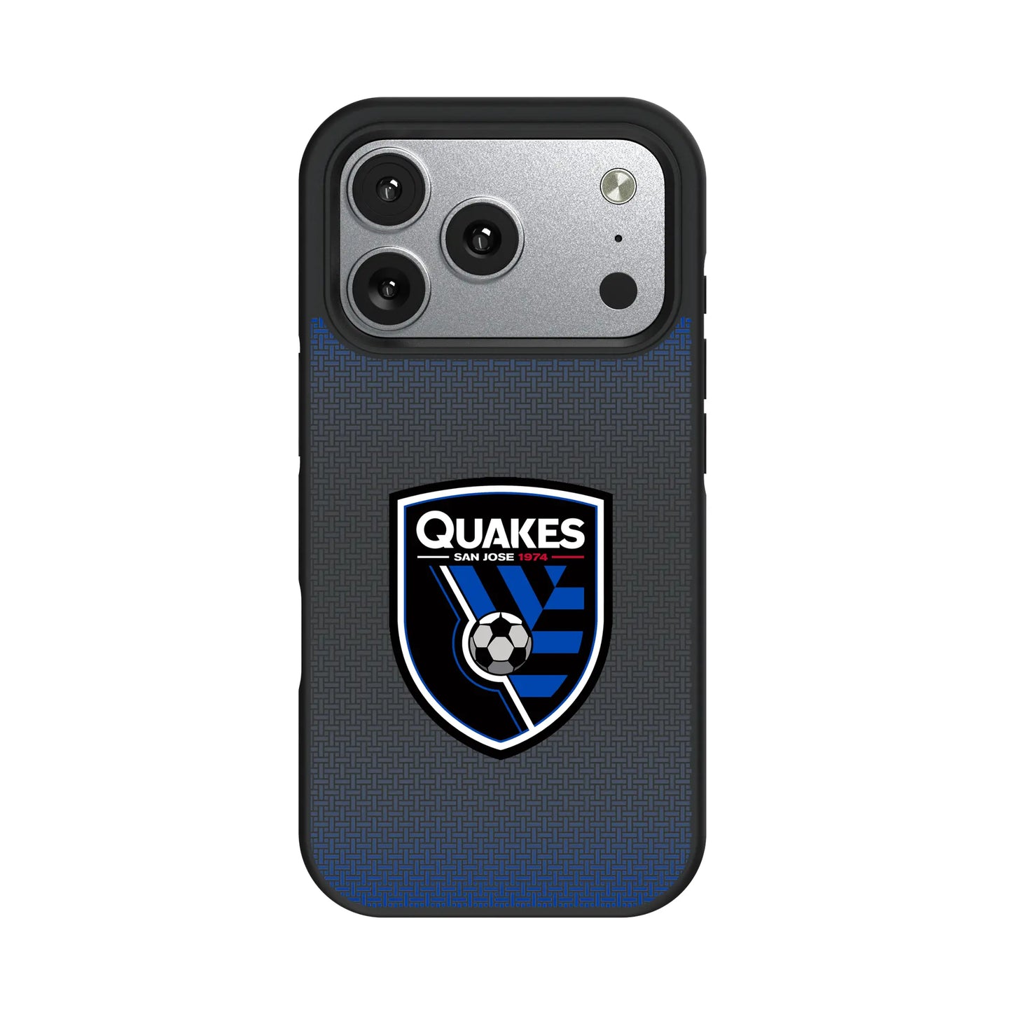 San Jose Earthquakes Linen Bump Phone Case for Apple iPhone