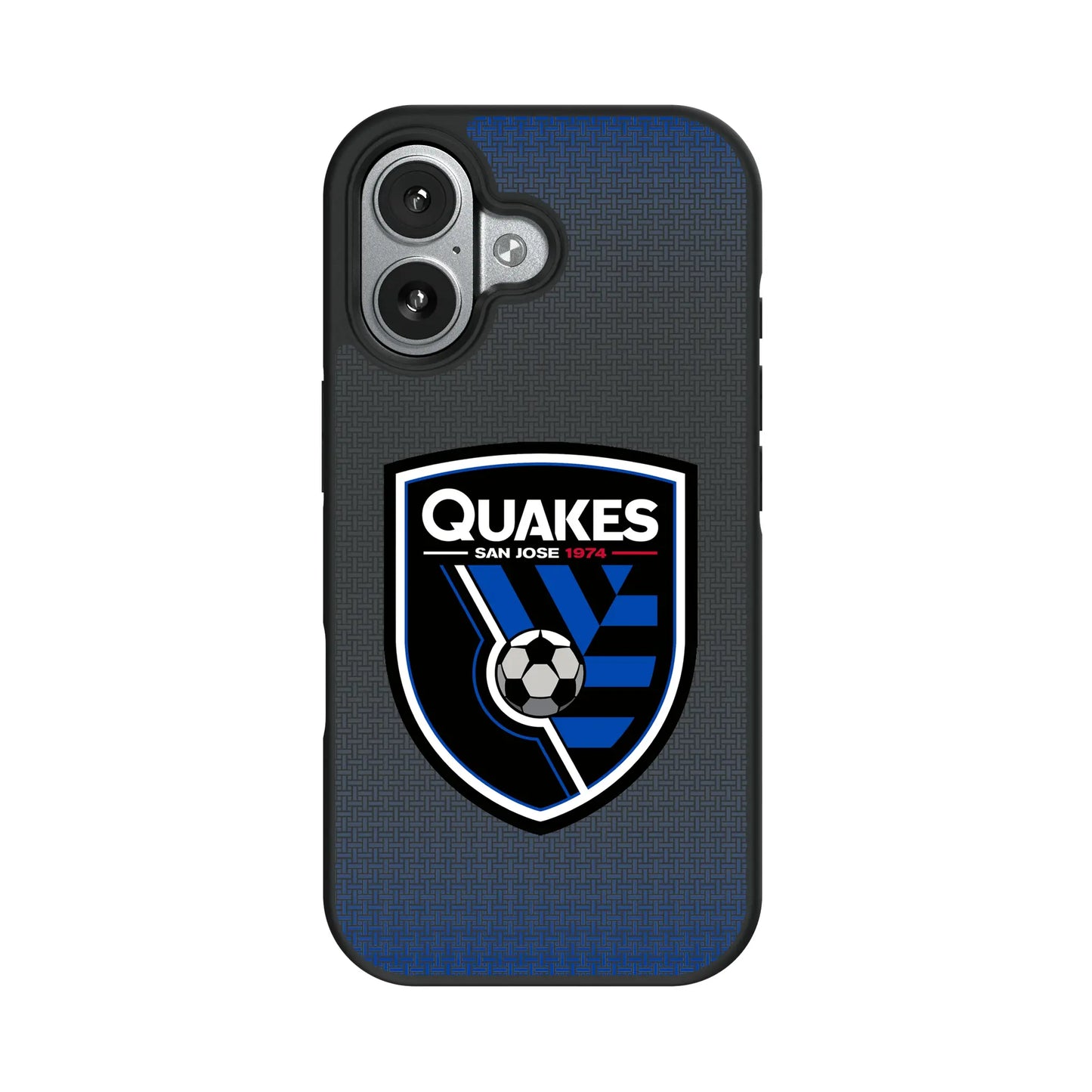 San Jose Earthquakes Linen Bump Phone Case for Apple iPhone