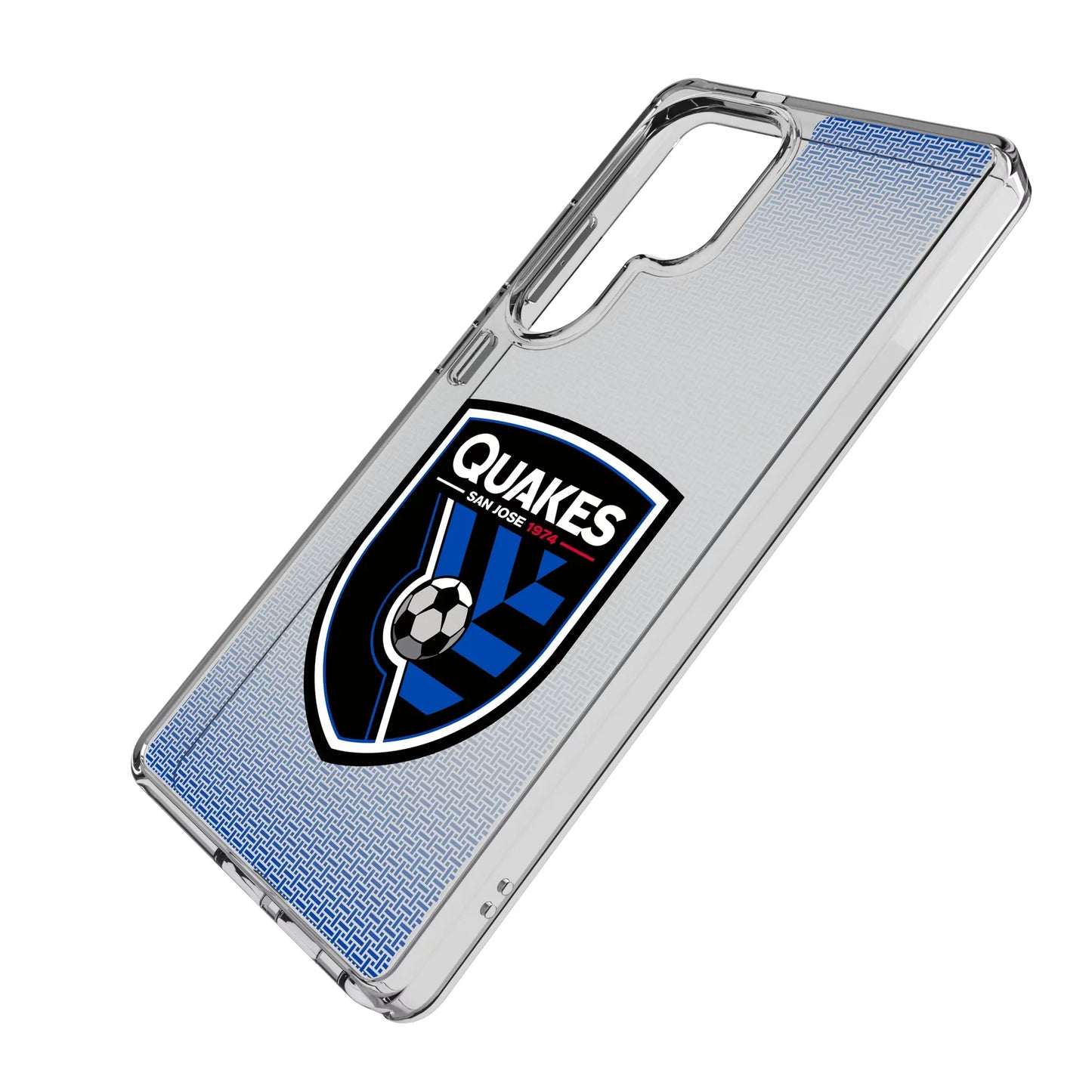 San Jose Earthquakes Linen Clear Phone Case for Samsung Galaxy