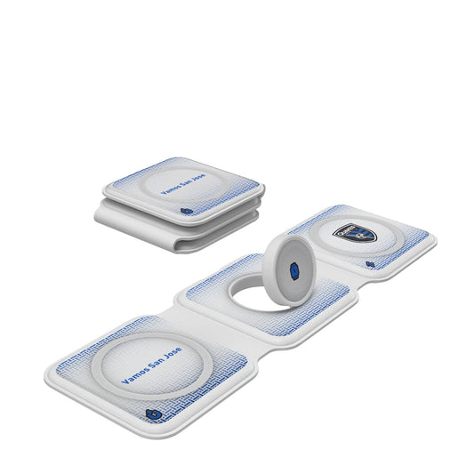 San Jose Earthquakes Linen Foldable 3 in 1 Charger