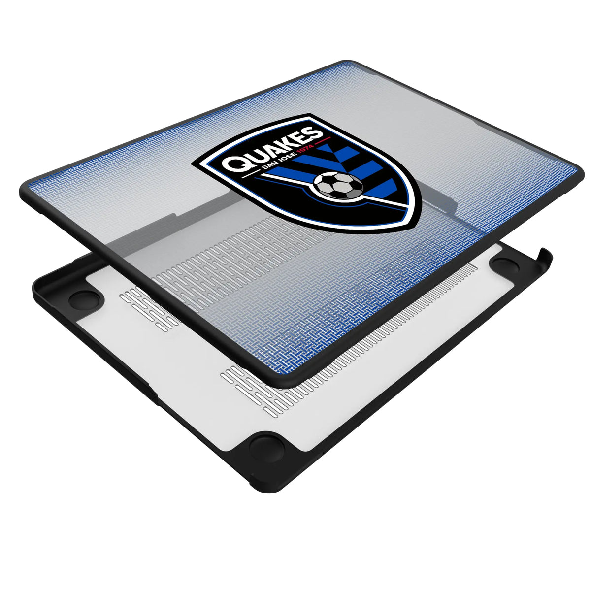 San Jose Earthquakes Linen Laptop Case for Apple MacBook