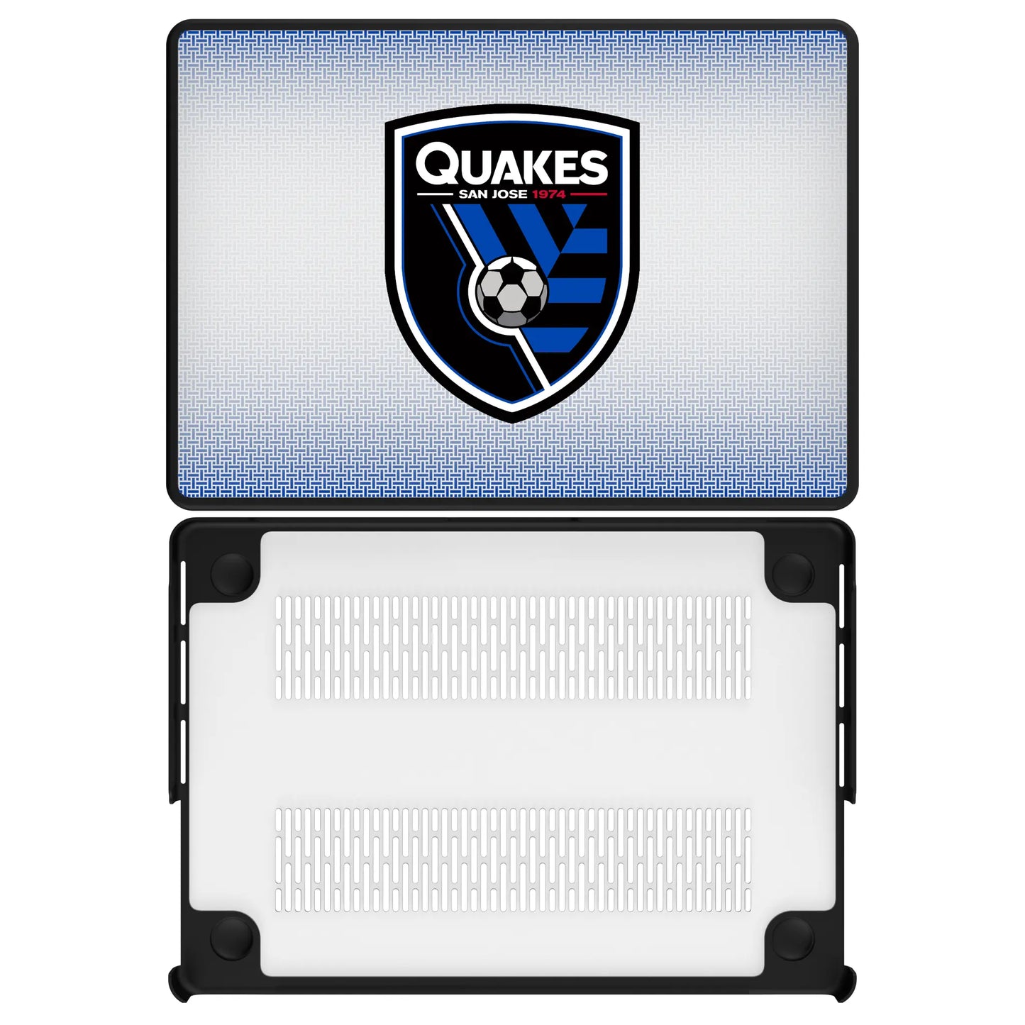 San Jose Earthquakes Linen Laptop Case for Apple MacBook