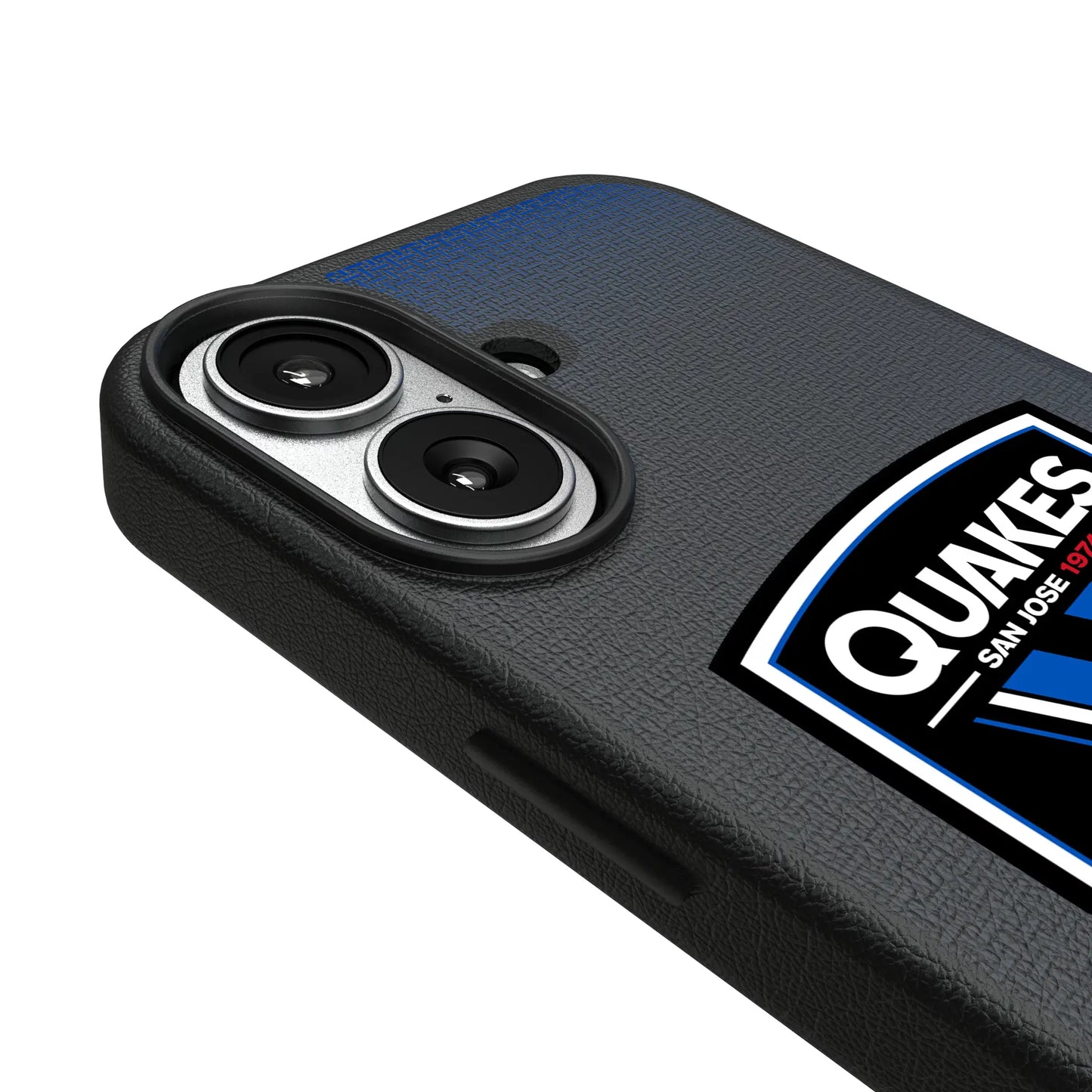 San Jose Earthquakes Linen MagSafe Compatible Phone Case for Apple iPhone