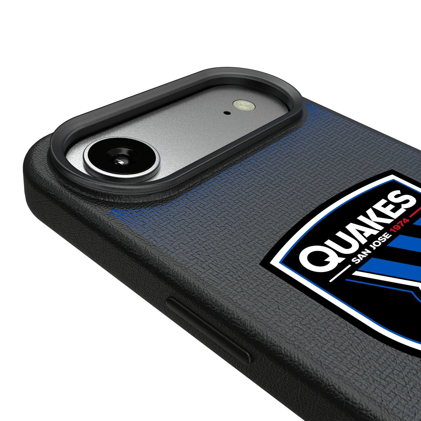 San Jose Earthquakes Linen MagSafe Compatible Phone Case for Apple iPhone