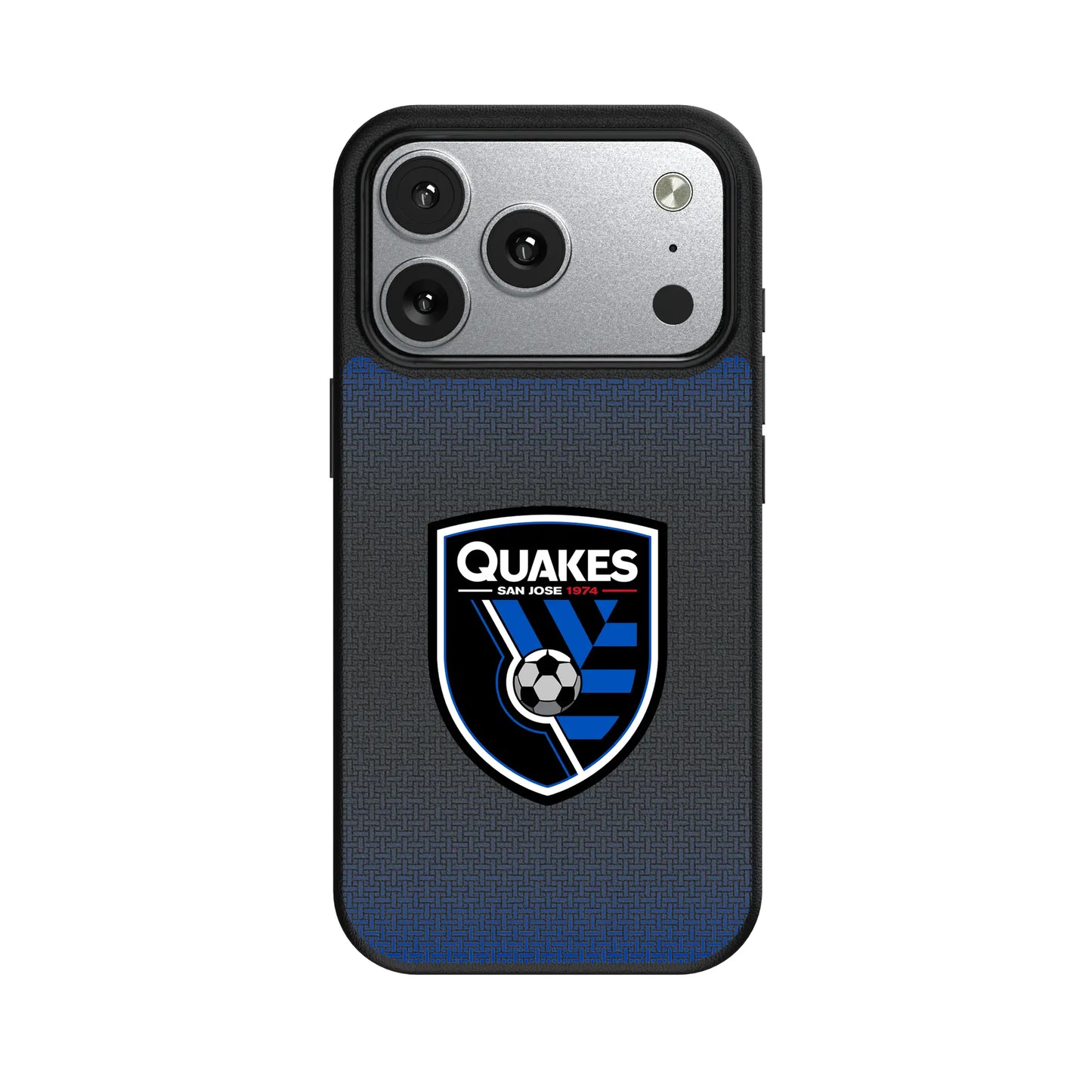 San Jose Earthquakes Linen MagSafe Compatible Phone Case for Apple iPhone