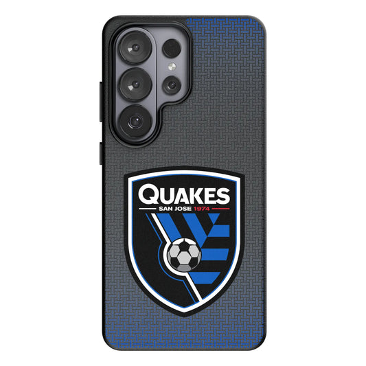 San Jose Earthquakes Linen MagSafe Compatible Phone Case for Samsung Galaxy