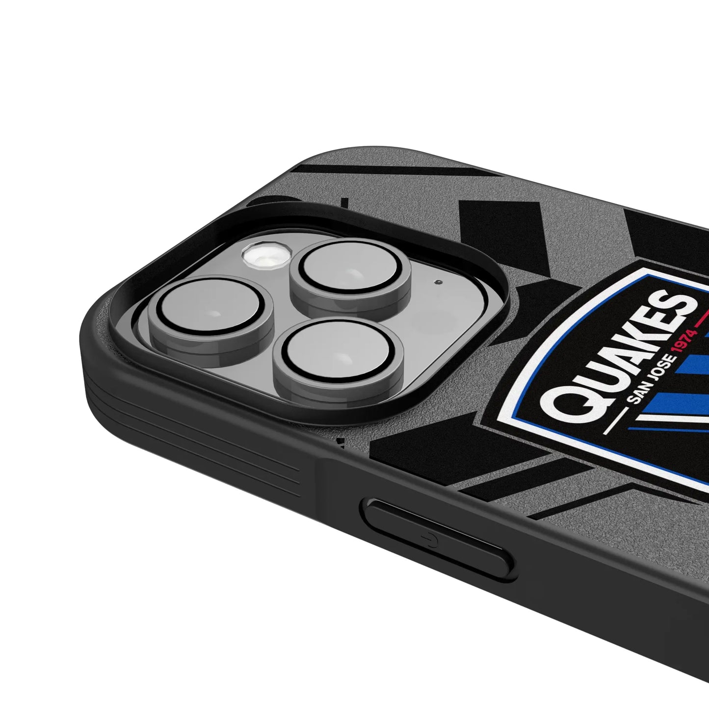 San Jose Earthquakes Monocolor Tilt Bump Phone Case for Apple iPhone