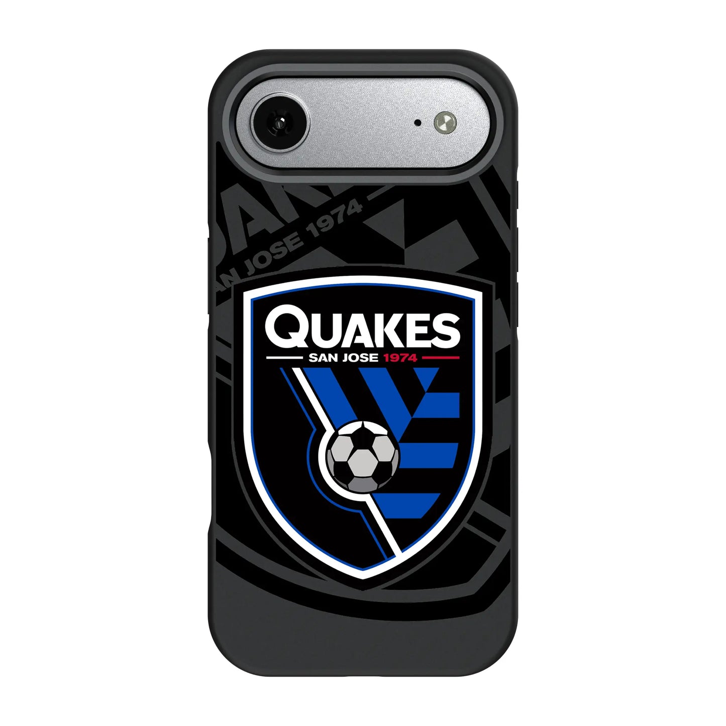 San Jose Earthquakes Monocolor Tilt Bump Phone Case for Apple iPhone