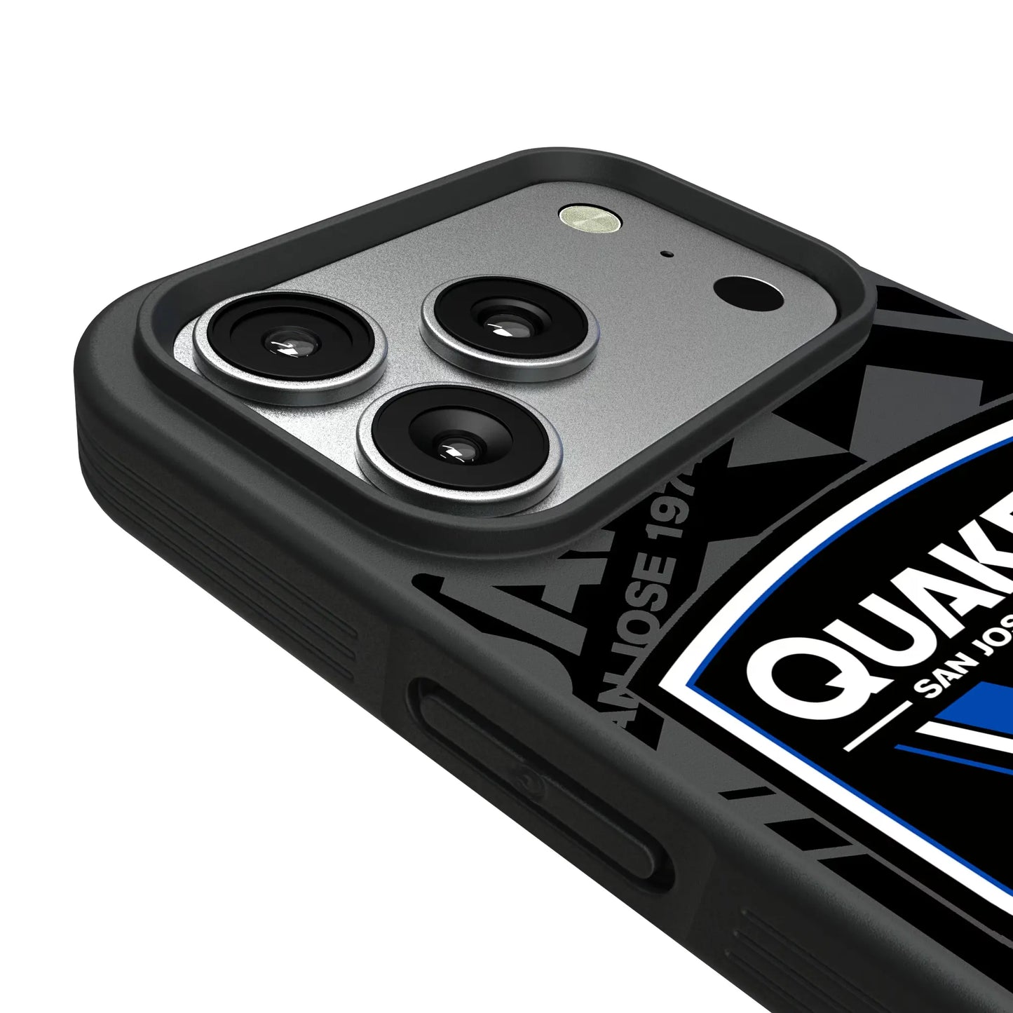 San Jose Earthquakes Monocolor Tilt Bump Phone Case for Apple iPhone