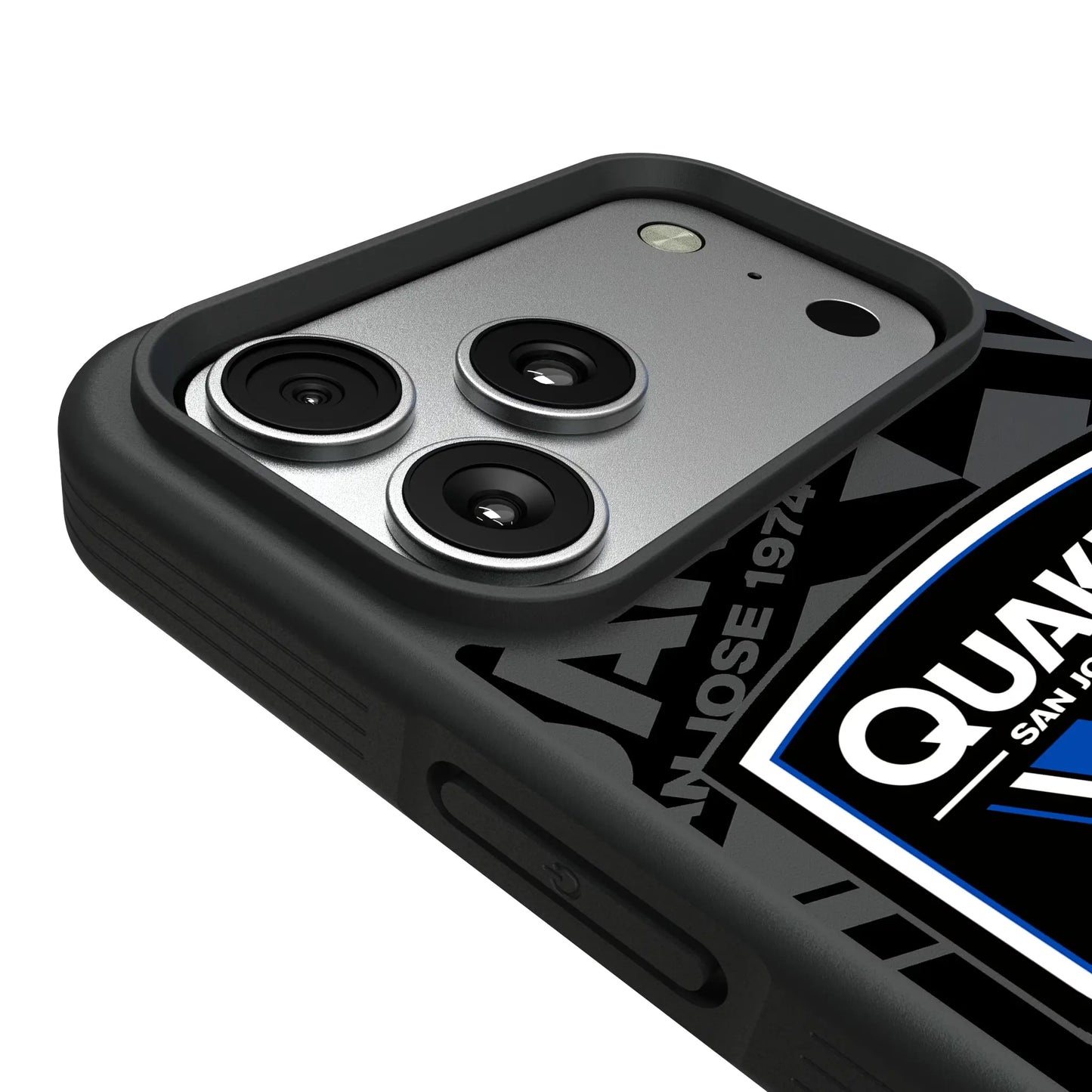 San Jose Earthquakes Monocolor Tilt Bump Phone Case for Apple iPhone